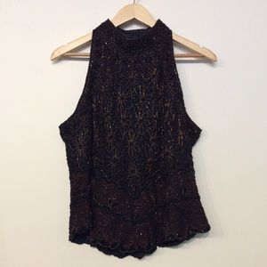 Papéll Boutique Tops - Papéll Boutique Beaded Top Papéll Boutique Tops - Papéll Boutique Beaded Top